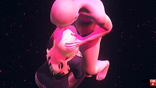 hentai futanari big dick girl pounds sexy anime babe creampie yuri action