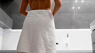 showering with best friend's hot milf mom helena price turns into creampie doggystyle fuck wca