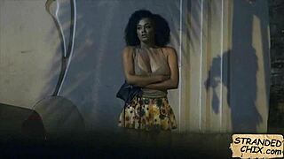 CURVY JULIE KAY POUNDED OUTDOORS IN PICKUP