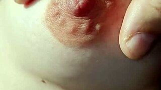 Braless Woman Displays Prominent Nipples Clearly