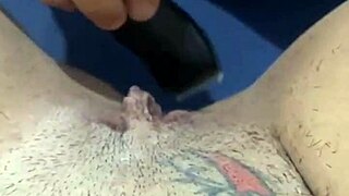 Shaved pussy now smooth and hairless forever