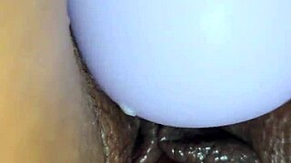Sexy Latina Wife's Tight Pussy Creampie Closeup!