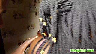 Boyfriend Sucks And Devours Pussy Deep In Kitchen Without Me Knowing?