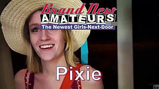 Blonde Pixie Deepthroats Cock Before Pussy Pounding