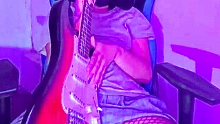 Emo teen prostitute strips with raw sexy allure