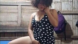 Milf loses bet sends homemade masturbation show to stepson