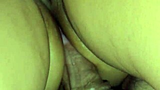 Sexy Latina Wife's Tight Pussy Creampie Closeup!