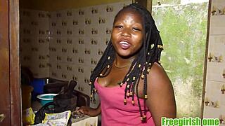 Boyfriend Sucks And Devours Pussy Deep In Kitchen Without Me Knowing?