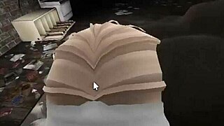 Blonde Snowbunny SLUT Sucks Cock in Roblox Condo!