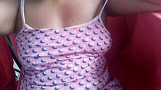 stepmom's juicy pussy squirts orgasms in backyard sun