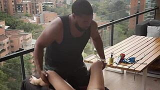she moans loud during friend's intimate massage turning romantic!