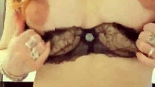 Big Tits MILF Fingers Her Wet Pussy Wildly