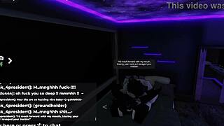 Cute big ass teen gets soulfucked hard by sexy roblox succubus