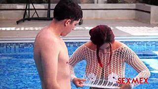 busty latina swim instructor anai love blowjob fuck session