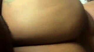 Can This Fat Ebony Ass Handle Tight Pussy Creampie?