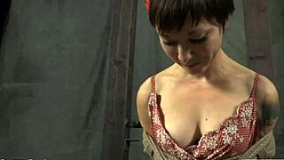 sweet babe's nipples get brutal femdom suck while shaved pussy takes rough cock 😈💥