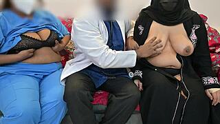 Doctor Pounds Patient as Nurse Watches Hungrily