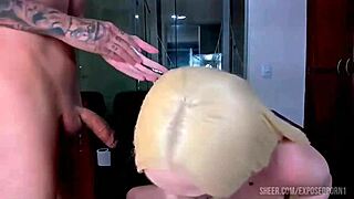 blonde latina slut begs for rough cock in best blowjobs?