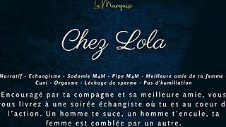 ever dreamed of swinging with lola's french libertine vibes?