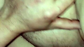 Tempting Wife's Big Ass Pussy Dripping Cum Inside and Out on Desk Creampie