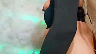 Ladyboy transexual rica strokes cock wildly??