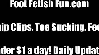 Lick my dirty sandals clean like a good boy