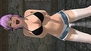 ayane's secret solo masturbation fingering orgasm in 3d