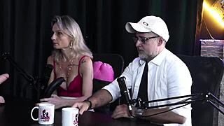 aline fischborn and flávio paiva share tips on sloppy blowjobs and total sex surrender in sheer red lingerie