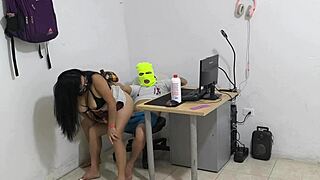 A Dirty Curvy Latina Neighbor Begs For Cock Acting Like Submissive Snail