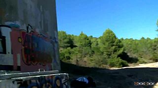 busty bitch spreads legs fucked hard on atv 🔥💦