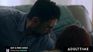 adult time's siri dahl rims ana foxxx while ridin' hubby's cock in rough 3way