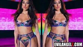 Airtight Gangbang Fills Petite Chloe Amour