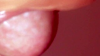 japanese stepmom's loving blowjob on son's huge cock