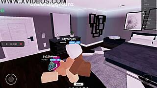 girl has wild roblox sex romp