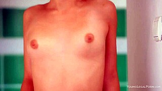 monroe... in the bathroom... playing with her shaved pussy... oh god...