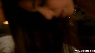 Deep Indian brunette blowjob stirs deep passion