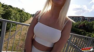 german scout vivian lola big clit blonde first anal at pickup casting you watching her get wrecked?