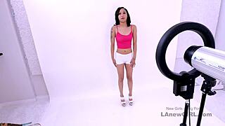 studio teen swallows huge cock like a pro?