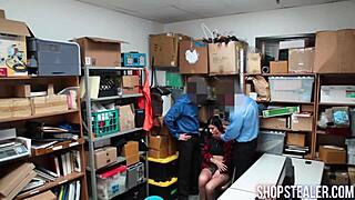 thief teen caught sucking cocks bent over doggystyle gangbang??