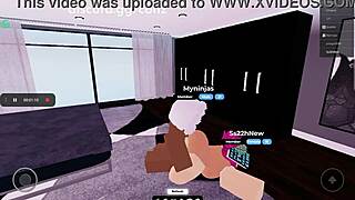girl has wild roblox sex romp