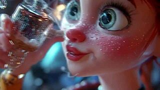 guy hooked on her fresh milk flow