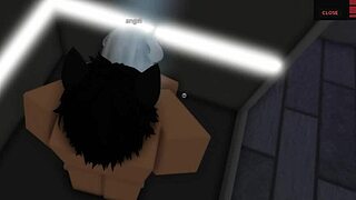 roblox furry self roleplay blowjob fucking in hotel shower room