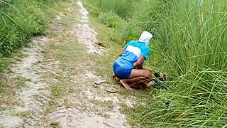 indian wife bent over doggystyle at ranch hardcore village sex