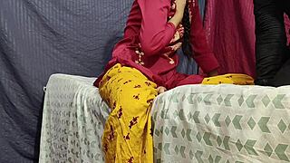 the indian aunty meets a young boy who ends up fucking her hard