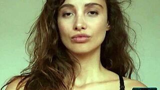 calypso muse hottest colombian milf babe strips in lingerie