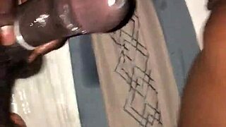 i can't catch this bald fat ebony teen's huge booty