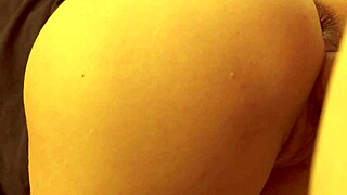 Excited Japanese Stepdaughter Surprises Stepdad with Doggystyle Cum on Ass Post-Party