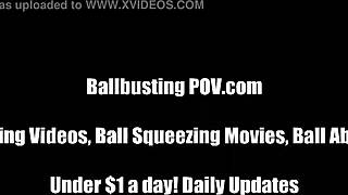 Take Your Ten Ball-Kicking Punishments From Her Femdom Wrath