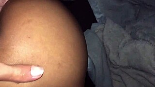 ebony stripper takes hardcore anal creampie from black cock