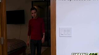 Super horny milf picks young stepson cock for reality fuck